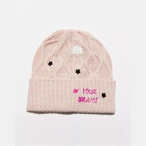 URBAN OUTFITTERS Pink Beanie